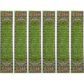 Man of God, Woven Fabric Christian Bookmark, God is with You Silky Soft Joshua 1:9 Flexible Bookmarker for Novels Books and Bibles, Traditional Turkish Woven Design, Memory Verse Gift