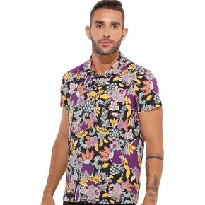 Dona Jo Mens Golf Polo Shirts - Short Sleeve Performance Shirt, Form-Fitted Clothes for Golf, Athletic & Sportswear Outfits