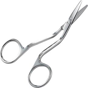 Double-Curved Lace & Applique Scissors 4"-Rounded Tips