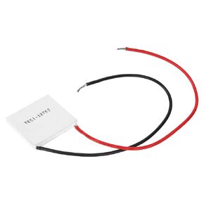 Cool Plate Module, TEC1-12703 12V 3A 30 x 30mm Thermoelectric Peltier Element Cooler Heatsink Plate Module for Refrigerator Plates of Thermoelectric Coolers
