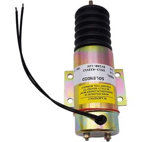 Fuel Shut Off Solenoid D513-A32V12 D513A32V12 2001-12E2U1 2 Wire 12v Replaces Trombetta