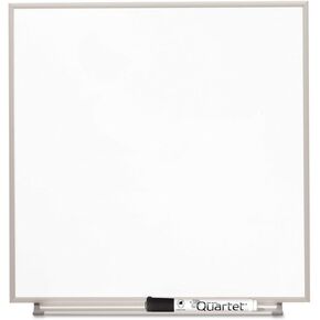 Quartet Matrix Modular Magnetic Whiteboard, 23" x 23", Includes Tray and Marker, Silver Aluminum Frame (M2323)