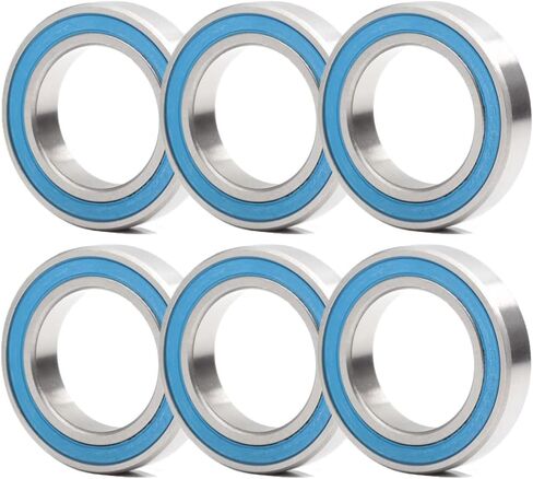 6804RS Ball Bearing 20x32x7mm,20x32 ABEC 3 Blue Rubber Sealed Precision Ball Bearings (Pick of 6pcs) in Saudi Arabia