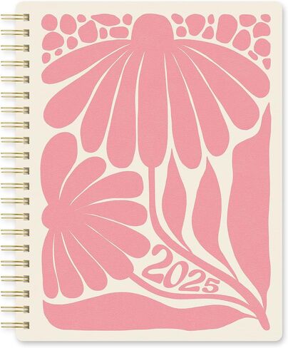 Orange Circle Studio Baxter Academic Daily Planner 2024-2025, Back to School Supplies & Cute College Essentials, Aesthetic Planner for School, Yearly, Monthly, Weekly Date Views, Endless Summer in Saudi Arabia