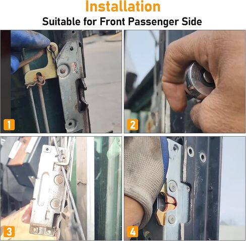 Compatible with Peterbilt Door Latch Left Driver Right Passenger Side,Door Hinge for Peterbilt Truck 359 370 377 378 379,Power Door Lock Mechanism Replace for HLK2221 2008229L D56002390,1 Pair in Saudi Arabia
