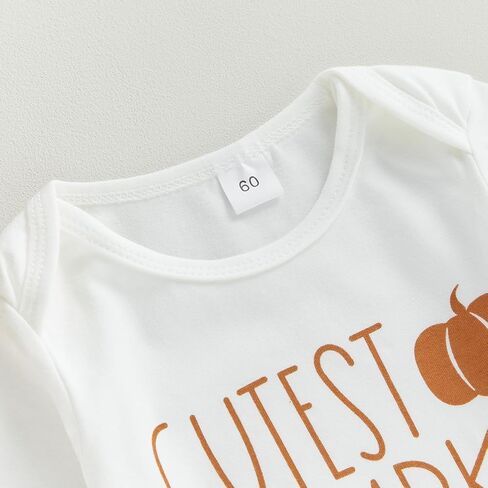 الوليد بيبي بوي فتاة الزي طويلة الأكمام طاقم الرقبة إلكتروني رومبير أعلى بلون السراويل قبعة 3 قطعة مجموعة ملابس الخريف in Kuwait