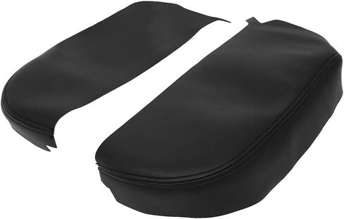 OCPTY Armrest Center Console Lid Skin Cover Leather for 2007 2008 2009 2010 2011 2012 2013 For Acura MDX (Black) in Kuwait