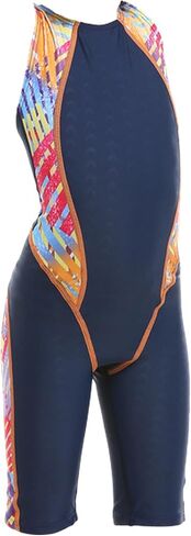 Girls' Athletic One Piece Swimsuit Racer Back Swimwear Boyleg Competitive Bathing Suit in Saudi Arabia