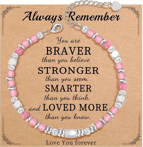 Beaded Bracelets for Women Teen Girl Gifts Trendy Stuff Mothers Day Gifts for Mom from Daughter Inspirational Gifts for Her Dainty Gold Bracelet Adjustable Gemstone Christmas Jewelry in Saudi Arabia