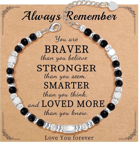 Beaded Bracelets for Women Teen Girl Gifts Trendy Stuff Mothers Day Gifts for Mom from Daughter Inspirational Gifts for Her Dainty Gold Bracelet Adjustable Gemstone Christmas Jewelry in Saudi Arabia