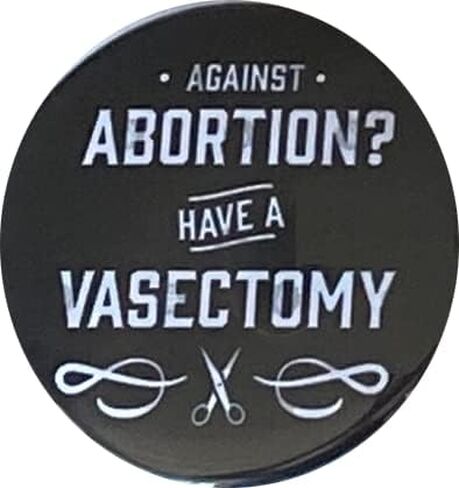 أزرار Pro Choice - دبابيس حقوق الإجهاض - مجموعة Save Roe v Wade المكونة من 8 قطع، 2.25 بوصة in Kuwait