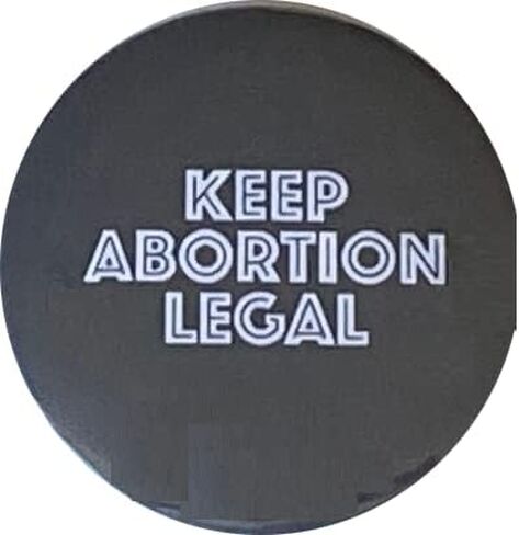 أزرار Pro Choice - دبابيس حقوق الإجهاض - مجموعة Save Roe v Wade المكونة من 8 قطع، 2.25 بوصة in Kuwait