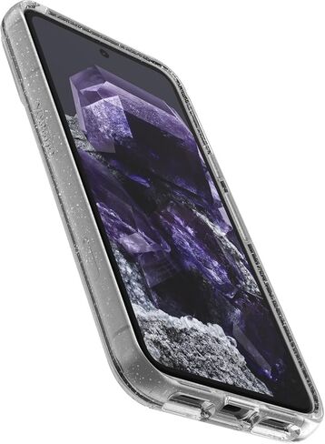 حافظة OtterBox Google Pixel 8 Symmetry Series - سوداء، أنيقة للغاية، متوافقة مع الشحن اللاسلكي، حواف مرتفعة تحمي الكاميرا والشاشة in Kuwait