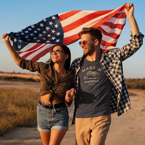 Life is Good Men's Crusher T, Short Sleeve Cotton Graphic Tee Shirt, Made in America Legendary Muscle Car in Saudi Arabia