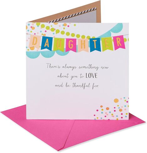 American Greetings Birthday Card for Daughter (Thankful) in Saudi Arabia