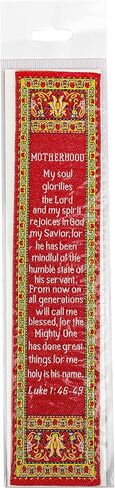 Man of God, Woven Fabric Christian Bookmark, God is with You Silky Soft Joshua 1:9 Flexible Bookmarker for Novels Books and Bibles, Traditional Turkish Woven Design, Memory Verse Gift in Kuwait