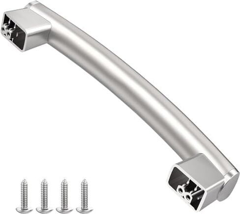 استبدال مقبض الباب المحسن WB15X26821 المتوافق مع ميكروويف GE JVM6175SK2SS JVM7195SK3SS JVM6175SK1SS JVM6175EK2ES JVM7195SK1SS، يستبدل AP6024408 PS11736302 EAP11736302 in Kuwait