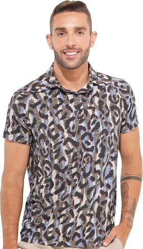 Dona Jo Mens Golf Polo Shirts - Short Sleeve Performance Shirt, Form-Fitted Clothes for Golf, Athletic & Sportswear Outfits in Saudi Arabia