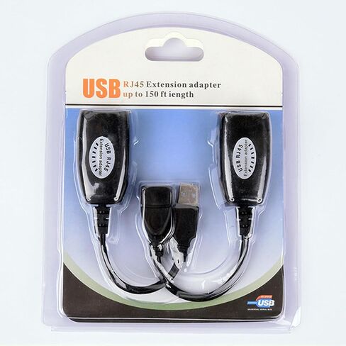 موسع USB RIIPOO عبر RJ45، موسع USB RJ45 عبر Cat5، Cat5e، Cat6، Cat7، Cat8 محول اتصال الكابل in Saudi Arabia