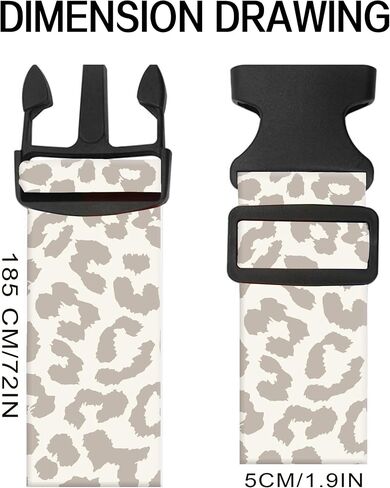 Luggage Straps for Suitcases, Adjustable Travel Belt, Durable Wide Luggage Strap, Cute Suitcase Strap Identifiers with Buckle, Bag Straps for Luggage, Black Red Plaid in Saudi Arabia