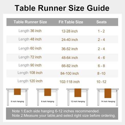 GSG Boho Small Table Runner for Home Decor, 36" Long Farmhouse Rustic Linen Table Runner with Tassels, Handmade Bohemia Short Table Runner for Dining Bedroom Decoration, Dark Khaki, 13x36 Inches in Saudi Arabia
