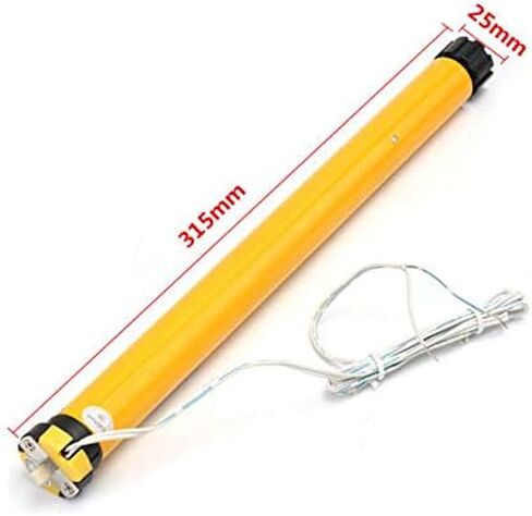Sortfle AM25 DC 12V Mechanical Limit Tubular Roller Blind Motor, Build in Limit Switch and Adjust by Allen Wrench, Wired for Motorized RV Shade, Electric Powered Roller Shades in Saudi Arabia