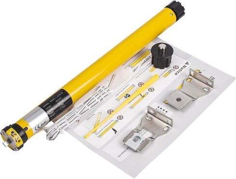 Sortfle AM25 DC 12V Mechanical Limit Tubular Roller Blind Motor, Build in Limit Switch and Adjust by Allen Wrench, Wired for Motorized RV Shade, Electric Powered Roller Shades in Saudi Arabia