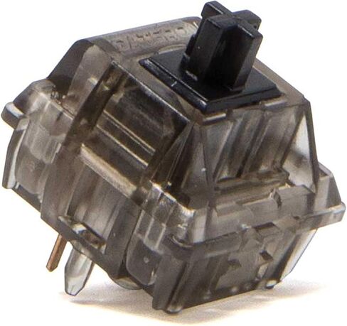 GATERON Ink V2 Black Switches 5 Pins RGB Smokey Housing للوحة المفاتيح الميكانيكية MX (35 قطعة، أسود) in Kuwait
