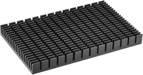 uxcell Electronic Radiators Heatsink for MOS GPU IC Chip Black 40 x 40 x 5 mm in Saudi Arabia
