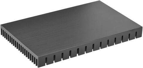 uxcell Electronic Radiators Heatsink for MOS GPU IC Chip Black 40 x 40 x 5 mm in Saudi Arabia