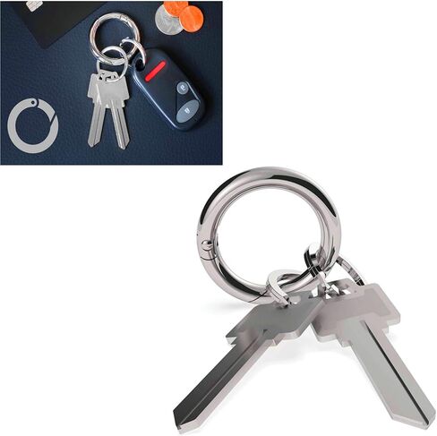 (Bronze) 1/2in Inner Diameter Metal O Ring Sliver Assorted Multi-Purposefor Hardware Bags Ring Hand DIY Accessories 4 Pcs in Kuwait