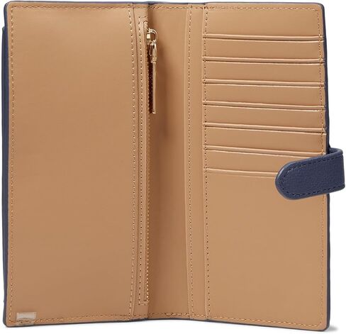 Anne Klein AK 2 Piece Embossed Logo Wallet with Insert, Midnight in Kuwait