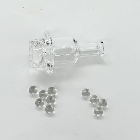 6mm Non Porous Glass Decorative Beads, Vase Filling DIY Craft Decorative Jewelry, Pack of 10, SG362546 in Saudi Arabia