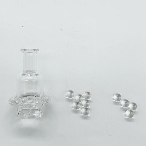 6mm Non Porous Glass Decorative Beads, Vase Filling DIY Craft Decorative Jewelry, Pack of 10, SG362546 in Saudi Arabia
