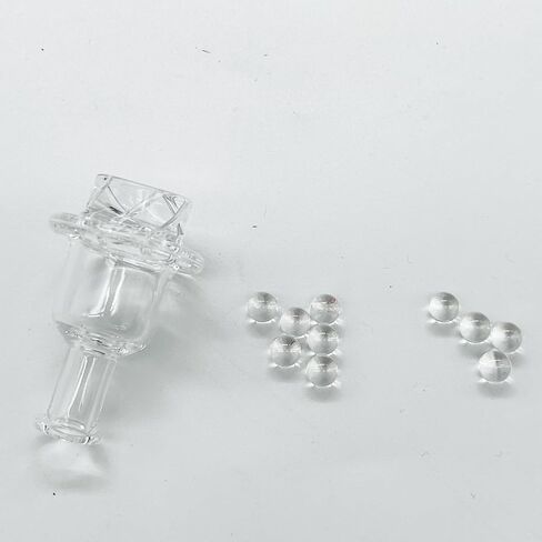 6mm Non Porous Glass Decorative Beads, Vase Filling DIY Craft Decorative Jewelry, Pack of 10, SG362546 in Saudi Arabia