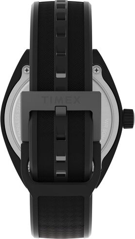 Timex Unisex Urban Pop 40mm Watch - Black Strap Black Dial Black Case in Saudi Arabia