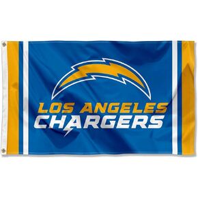 Los Angeles Chargers Wordmark 3x5 Outdoor Flag