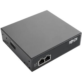 Tripp Lite 4-Port Console Server w/ 4G LTE Cellular Gateway, Dual Gbe NIC 4Gb Flash & Dual SIM (B093-004-2E4U-V), black