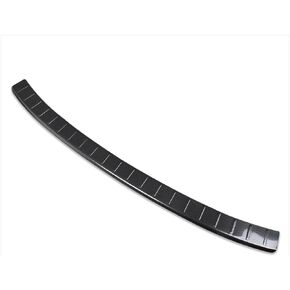 Beautost Fit for Toyota Crown 2023 2024 2025 Rear Outside Bumper Sill Plate Guard Trim (Carbon Fiber Black)
