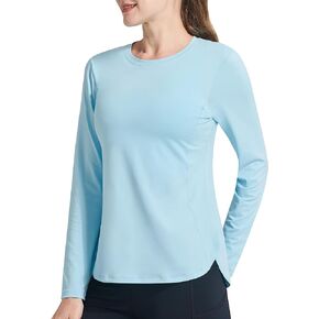 Women's Sun Shirt UPF 50+ Long Sleeve SPF Workout Tops Quick Dry UV Protection Hiking Outdoor Clothing