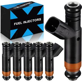 Upgraded FJ460 Fuel Injectors Fits For:-Ford F150 Heritage E150 Econoline Club Wagon E250 Econoline 4.2L 1999 2000 2001 2002 2003 2004 (6 PCS)