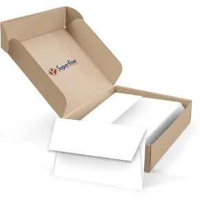 A2 White Envelopes (4 3/8" x 5 3/4") Fits 4.25 x 5.5 Inch Invitation Photo Wedding Announcement - Bulk Pack of 250 Envelopes