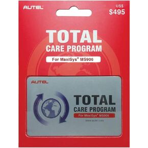Autel MS906-1YRUpdate MS906 One Year Total Care Program Card