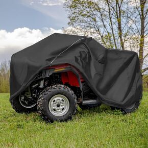 1000D ATV Cover All-Weather Protection Waterproof Outdoor Heavy Duty Oxford Cloth 4 Wheeler Cover Fit for Polaris Yamaha Suzuki Honda