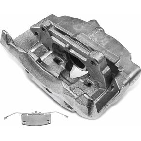 A-Premium Disc Brake Caliper Assembly with Bracket Compatible with Select Volvo Models - S60, S60 Cross Country, S80, V40 Cross Country, V60, V60 Cross Country, V70, XC70 - Front Passenger Side