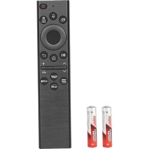 BN59-01385A Voice Remote Control Compatible with Samsung Neo QLED 4K 8K Smart TV Series Q60BD Q60B QN85B Q80 Q80B S95B 2020/2021/2022 Replacement with Batteries (No Rechargeable Solar Cell Remote)