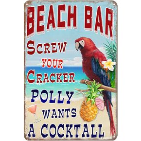 Metal Sign Paradise Pool Rules Tin Sign Vintage Pool Patio Wall Decoration Swimming Pool Sign Outdoor Decor Pool Sign 12x8 Inches