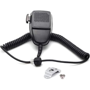 Hmn3596a PMMN4090 Handheld Speaker with Mic Microphone Hanger for Motorola Mobile Radio EM200 EM400 GM360 SM50 Cdm1250 Cdm750 Gm300 Gm950 M1225 M200 M400 Mcx600 Sm120 Hmn3413 Rj45 8-pin Mic