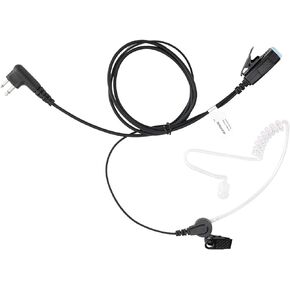 CP200 Surveillance Earpiece Headset Compatible with M0torola XU2600 CLS1110 CLS1413 CP200D RMU2040 RDU4100 Walkie Talkie with Mic PTT (1 Pack)
