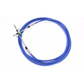 ABA-CABLE-20-GY Outboard Engine Remote Control 33C Throttle Shift Cable 20ft for Yamaha Boat Motor Steering System 6.10m Blue, Universal Type 3300/33C